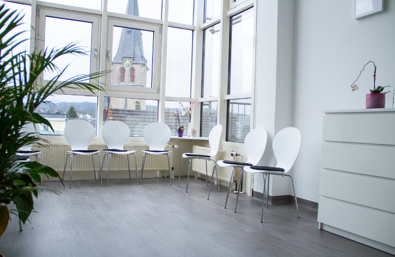 Wartezimmer Aussicht zur Kaiserstraße